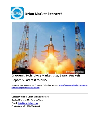 Cryogenic Technology Market Growth, Size, Share, Industry Report and Forecast 2018-2023