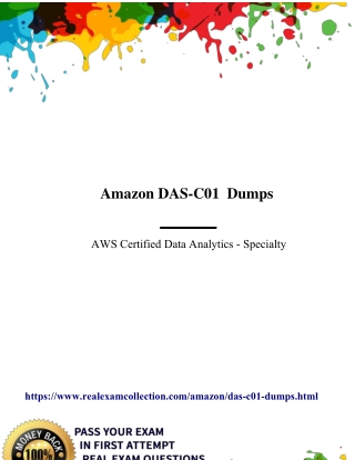 2020 DAS-C01 Actual Tests - DAS-C01 Actual Dumps PDF - Realexamcollection