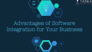 Advantages of Software Integration for Your Business