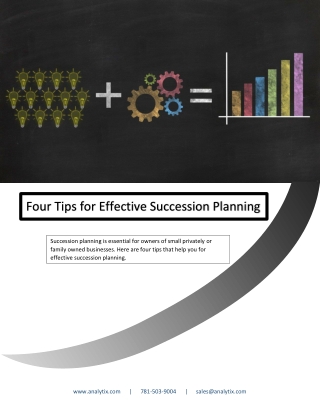 Four Tips for Effective Succession Planning