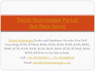 Dell Rack Server Model Price List | Dell PowerEdge Server Series