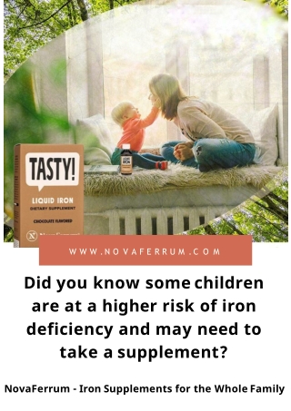 Iron Supplements for Kids | NovaFerrum