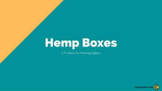 Get High Quality Custom Hemp Boxes