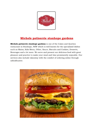 Michel's Patisserie Stanhope Gardens, NSW - 5% Off