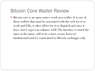 @!$$Bitcoin Core Wallet Support Number (856-254-3098)  Overview in Detail