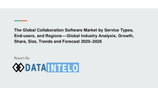 The Global Collaboration Software Market by — Global Industry Analysis, Growth, Share, Size and Forecast 2020–2026