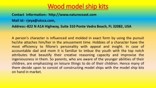 The Reason Why Everyone Love Wood Model Ship Kits For Sale