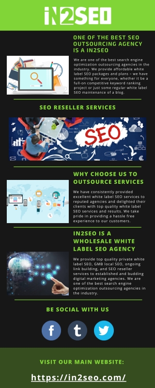 SEO Reseller Services - In2SEO