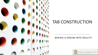 TAB CONSTRUCTION