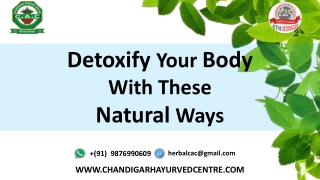 How to Detox Your Body Naturally?