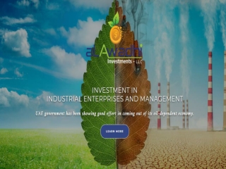 Industrial enterprises investment in UAE