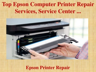 Top Epson Computer Printer Repair Services, Service Center ...