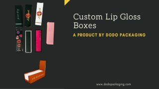 Get Custom Lip Gloss Boxes | Wholesale Custom Lip Gloss Packaging