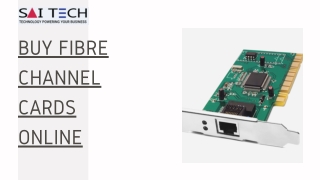 Buy Fibre Channel Cards online