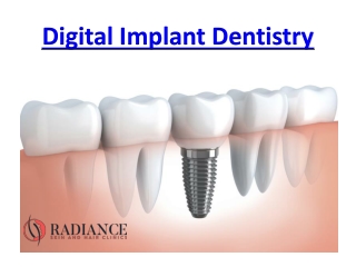 Digital Implant Dentistry