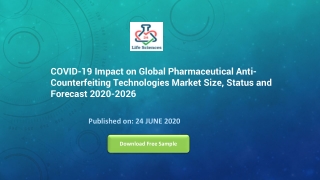 COVID-19 Impact on Global Pharmaceutical Anti-Counterfeiting Technologies Market Size, Status and Forecast 2020-2026