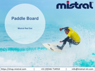 Paddle board by Mistral