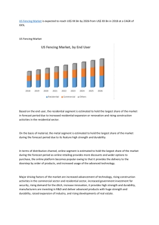 US Fencing Market