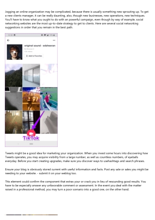 You Can Be Viewed - Proper Social Media Use For Advertising