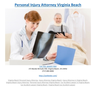 Personal Injury Attorney Virginia Beach