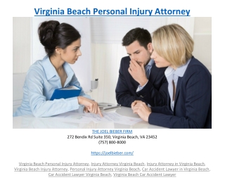 Virginia Beach Personal Injury Attorney