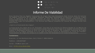 Informe De Viabilidad