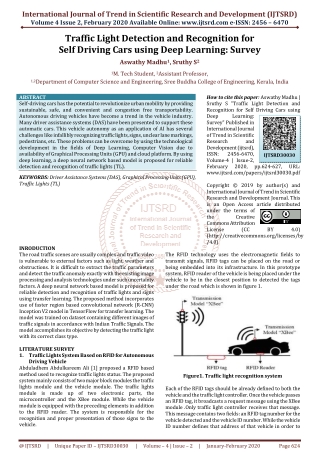 Traffic Light Detection and Recognition for Self Driving Cars using Deep Learning Survey