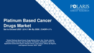 Platinum Based Cancer Drugs Market
