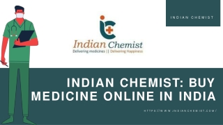 Indian Chemist: Buy Medicine Online in India