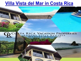 Villa Vista del Mar in Costa Rica