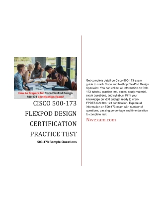 Actual Cisco 500-173 FlexPod Design Certification Practice Test