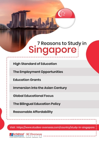 7 Reason to Study in Singapore