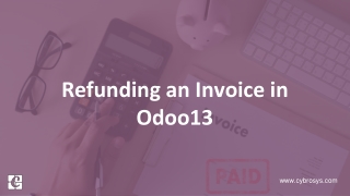 Refunding an Invoice in Odoo 13