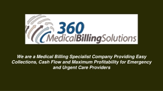 California Emergency Physicians Billing Services