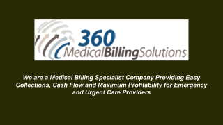 Florida Emergency Physicians Billing Services