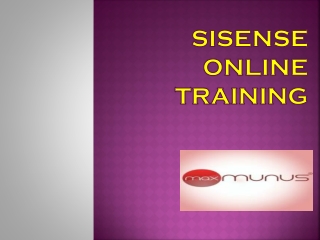 GROW YOUR TECHNICAL SKILLS IN THE WORLD OF BUSINEESS INTELLIGENCE AND BIG DATA ANALYSIS BY  SISENSE TRAINING