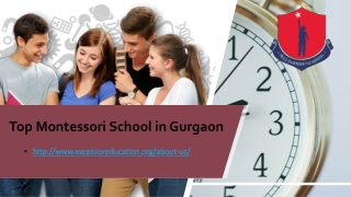 Top Montessori School in Gurgaon