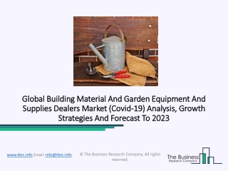 Building Material And Garden Equipment And Supplies Dealers Market With Leading Players Analysis And Overview