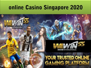 playing on the top online Casino Singapore 2020