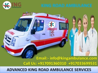 Ground Ambulance Service in Patna and Bhagalpur by King Ambulance