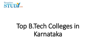 Top engineering college in bangalore