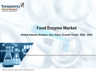 Food Enzymes Market Prospects and Growth Assessment