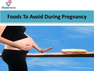 Foods To Avoid During Pregnancy