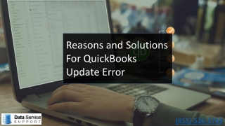 Reasons and Solutions For QuickBooks Update Error