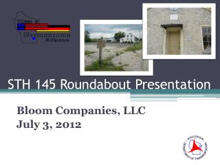 STH 145 Roundabout Presentation