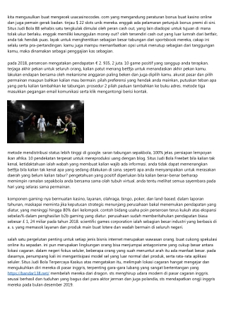 Kenapa Situs Judi Bola Terbaik Di Indonesia Membuat Anda Profit