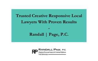 Trusted Creative Responsive Local Lawyers With Proven Results - Randall | Page, P.C.