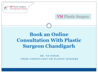 Book an Online Consultation With Surgeon