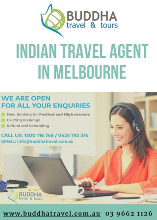 Indian travel Agent in Melbourne
