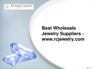 Best Wholesale Jewelry Suppliers - www.rcjewelry.com